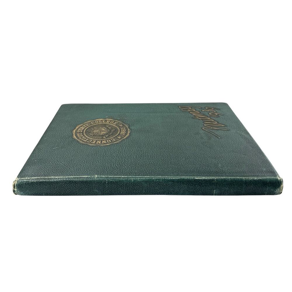 Vintage 1939 Nutmeg Connecticut State College Yearbook Storrs CT Signed - Picture 2 of 9
